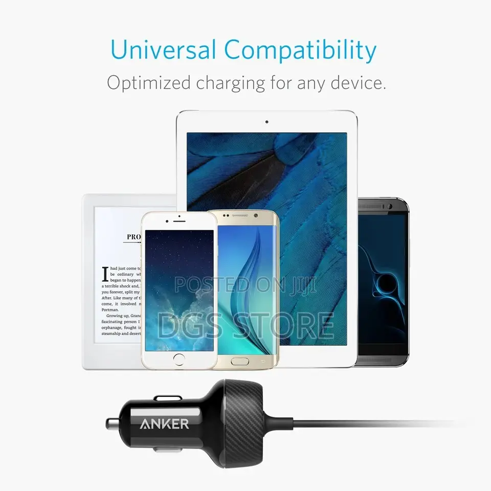 Anker Power Drive 2 Elite With Lightning Connector 24w