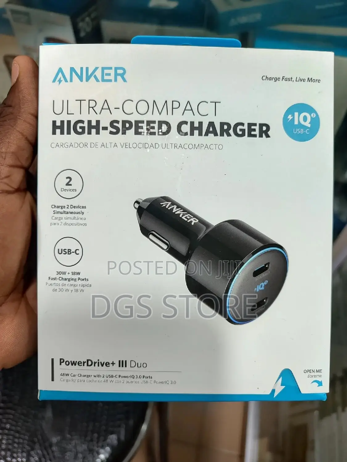 Anker Drive+Lll Duo Ultra Compact High Speed Charger