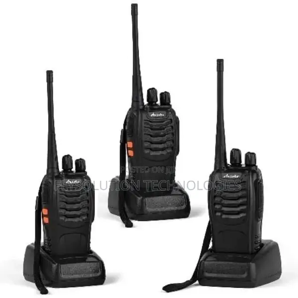 Baofeng Bf-888s Two Way Walkie - Talkie Radio- 3 Pieces