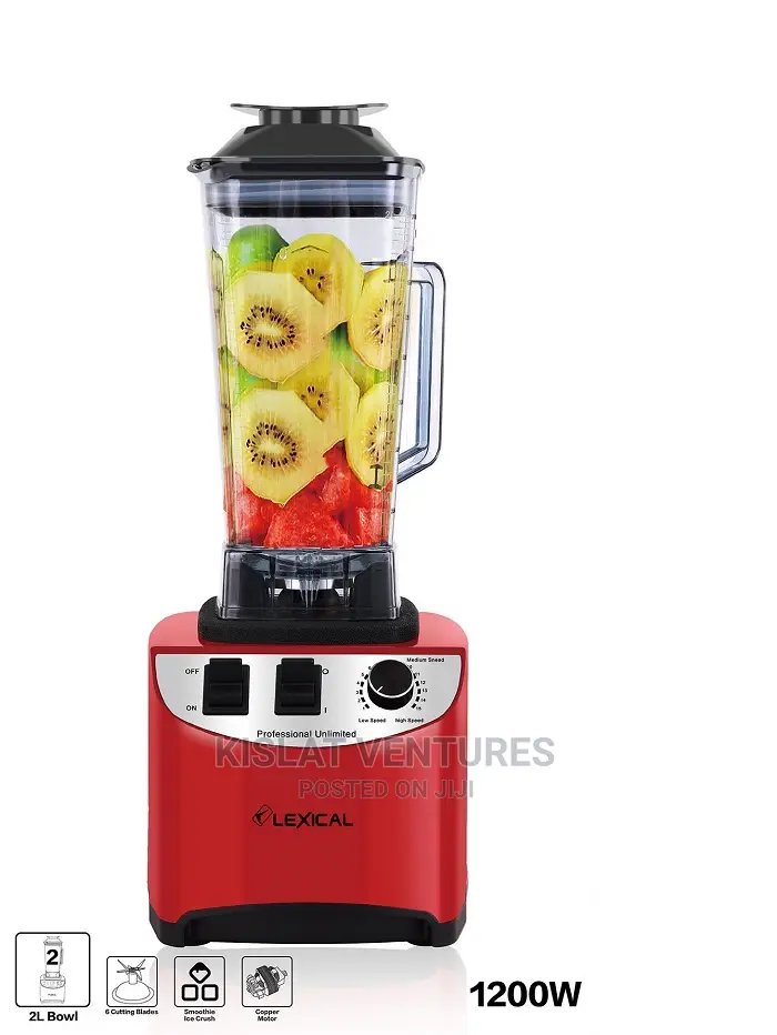 Lexical Blender Smoothie Ice Crush 1200w - Red