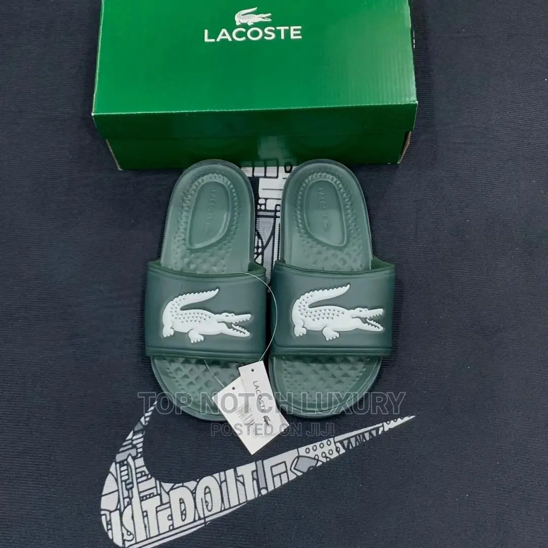Original Lacoste Slide Men Women Slide