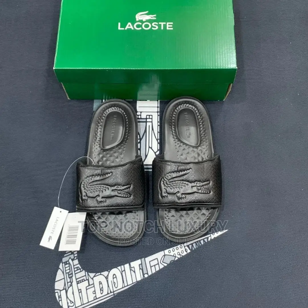 Original Lacoste Slide Men Women Slide