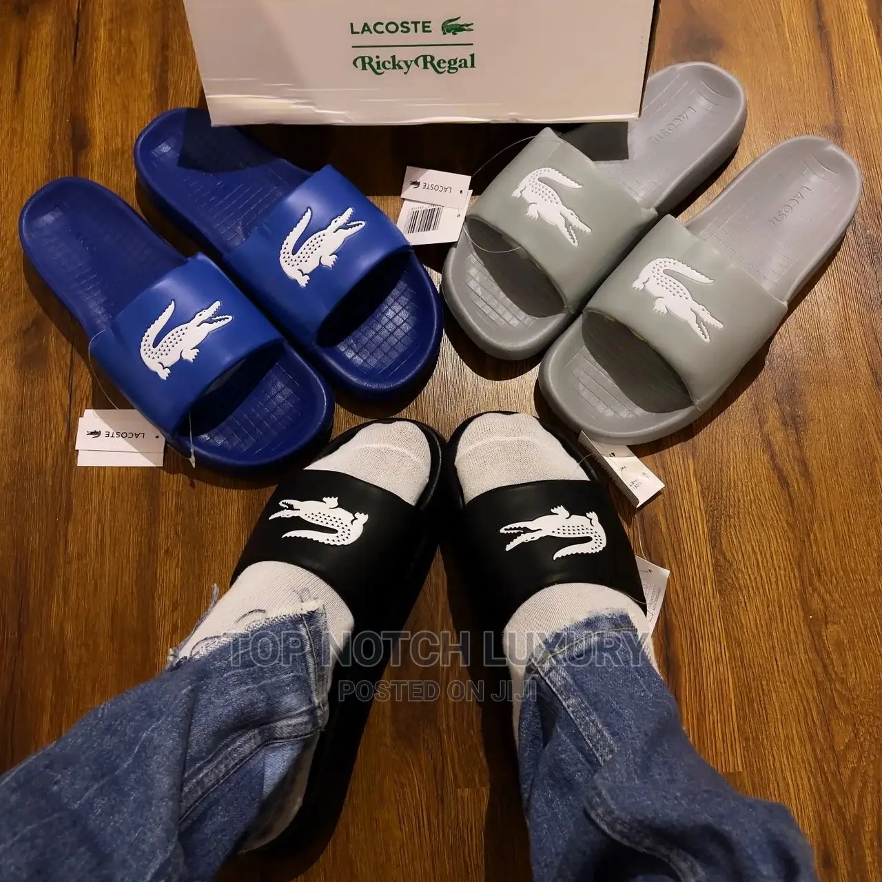 Original Lacoste Slide Men Women Slide