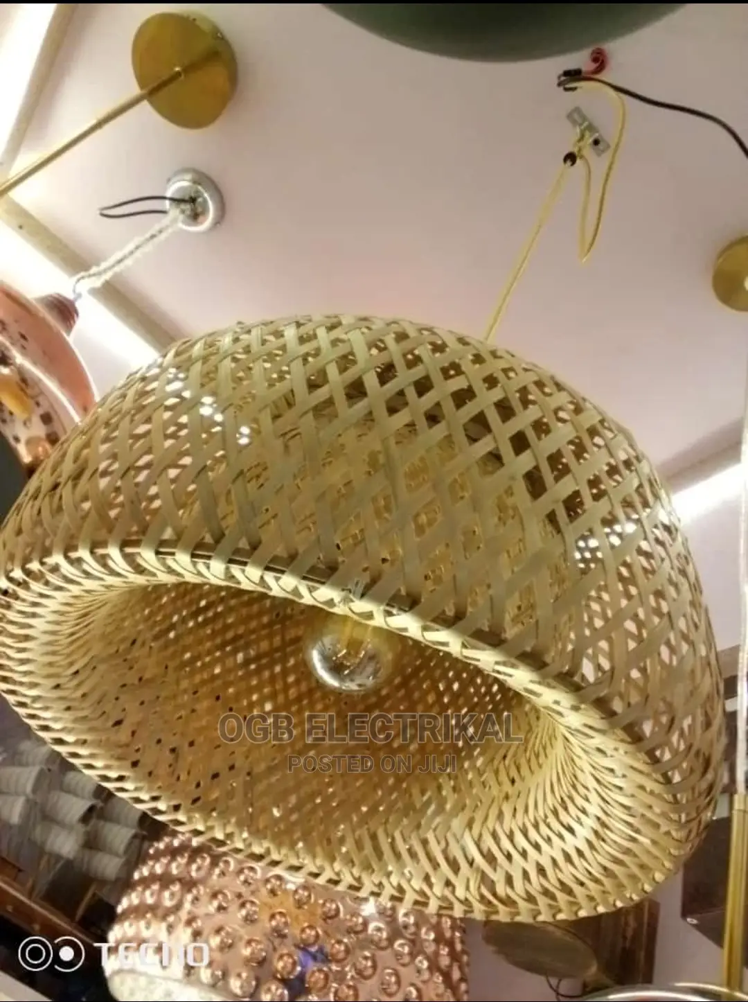 Bamboo Chandelier Pendant Lamp