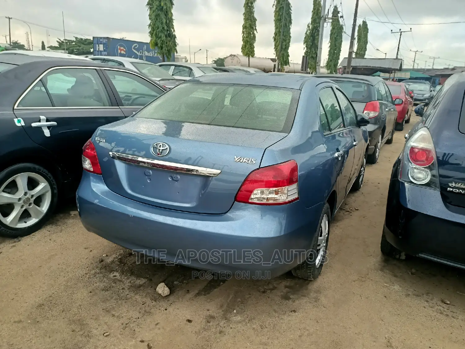 Toyota Yaris Sedan 2007 Blue