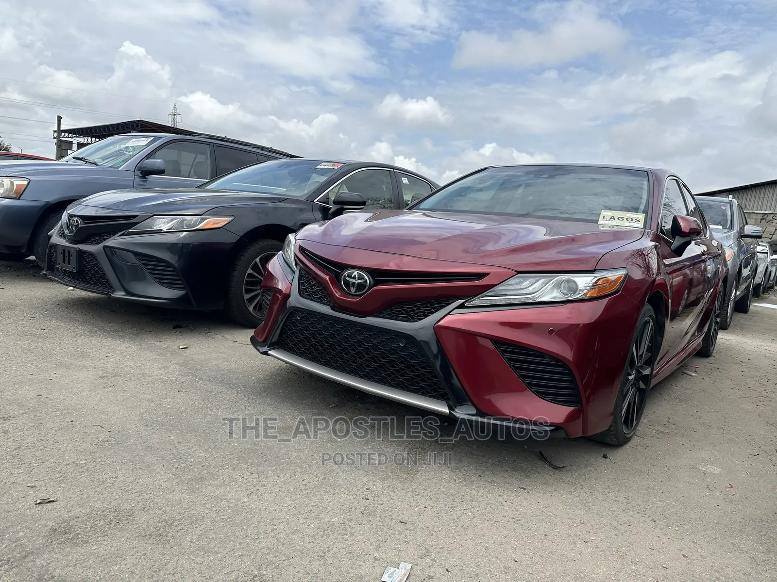Toyota Camry XSE (2.5L 4cyl 8A) 2019 Burgundy