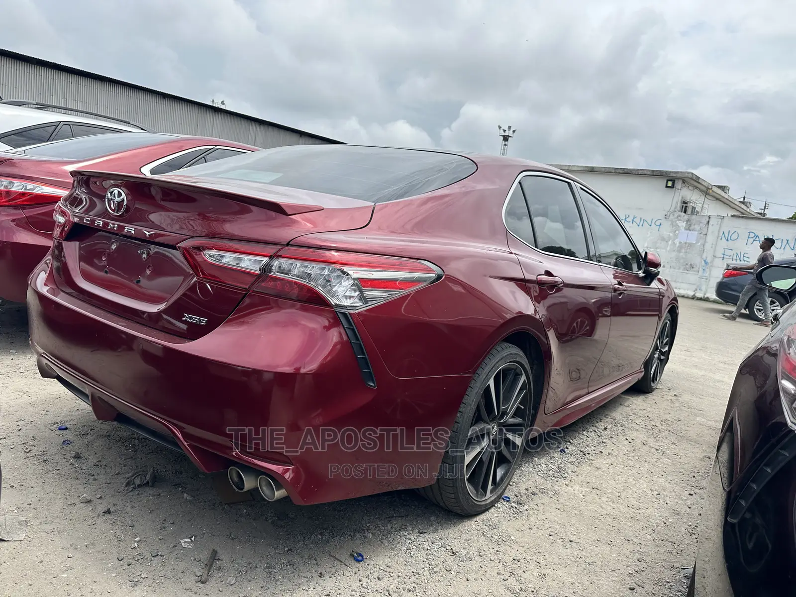 Toyota Camry XSE (2.5L 4cyl 8A) 2019 Burgundy