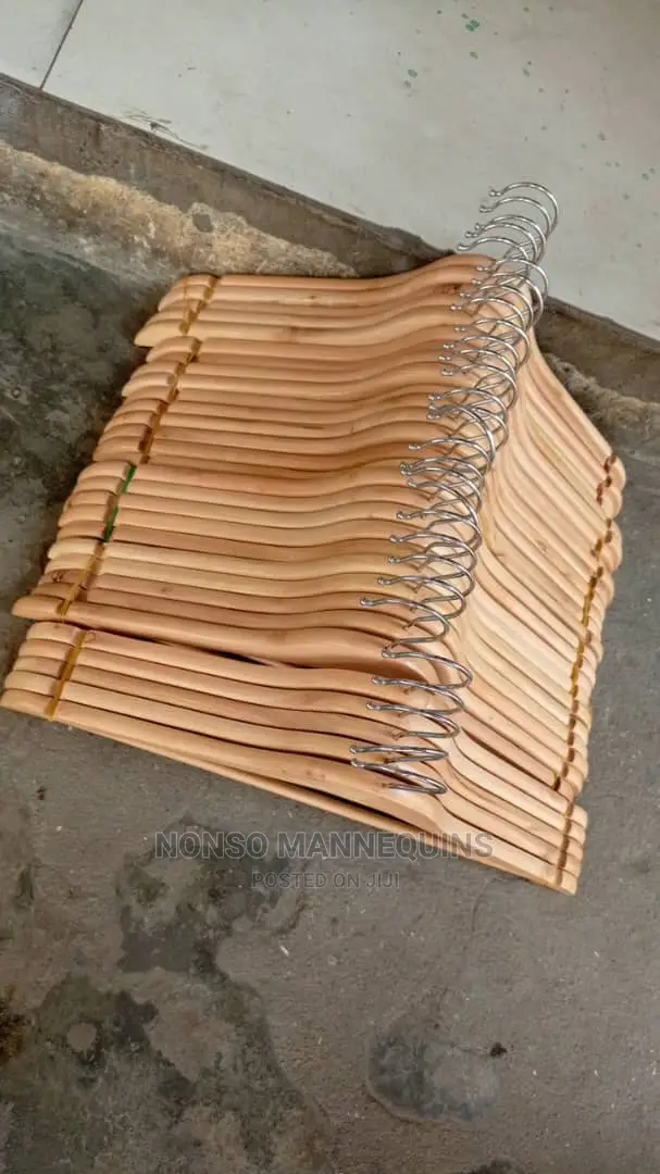 Wooden Clothes Hangers for Hanging Clothes