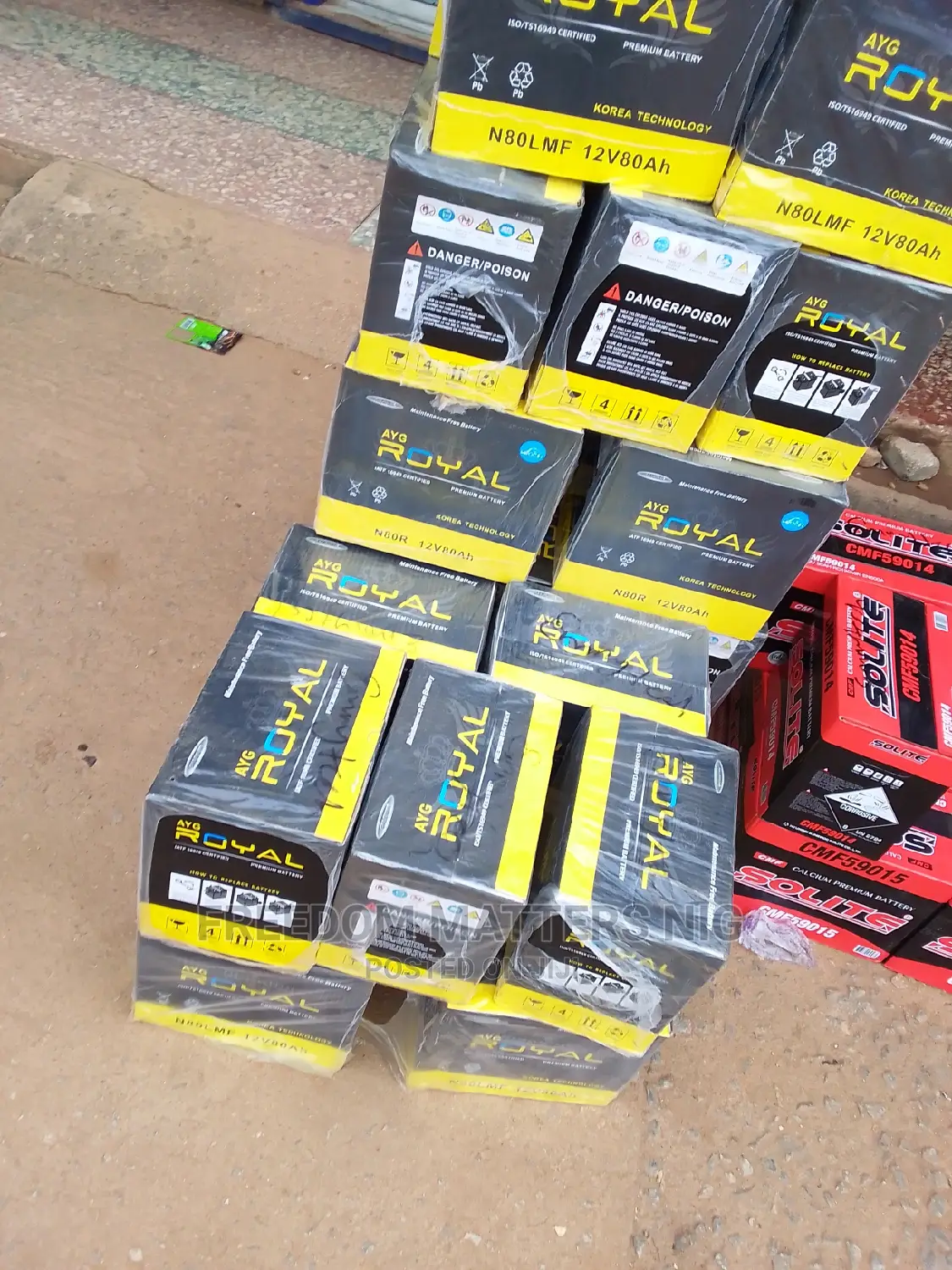 100 Amps Car Battery