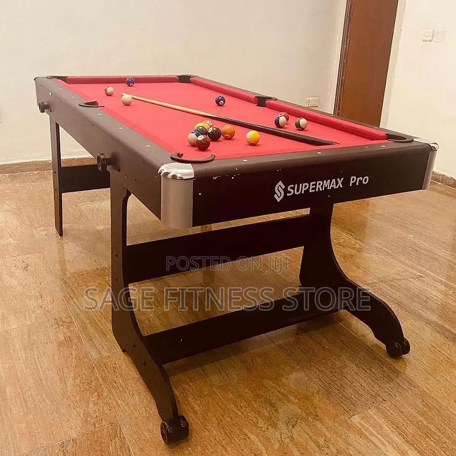 Foldable 6ft Snooker Table With Accessories