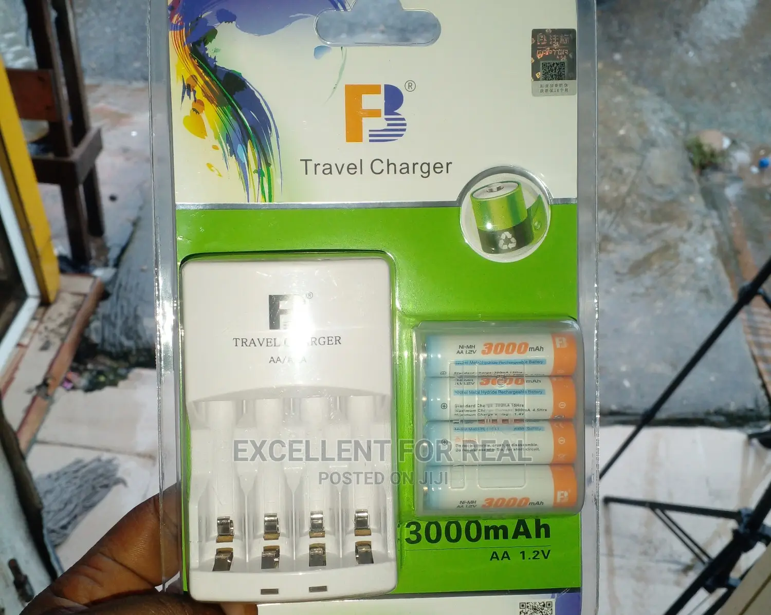 3000mah Travel Charger