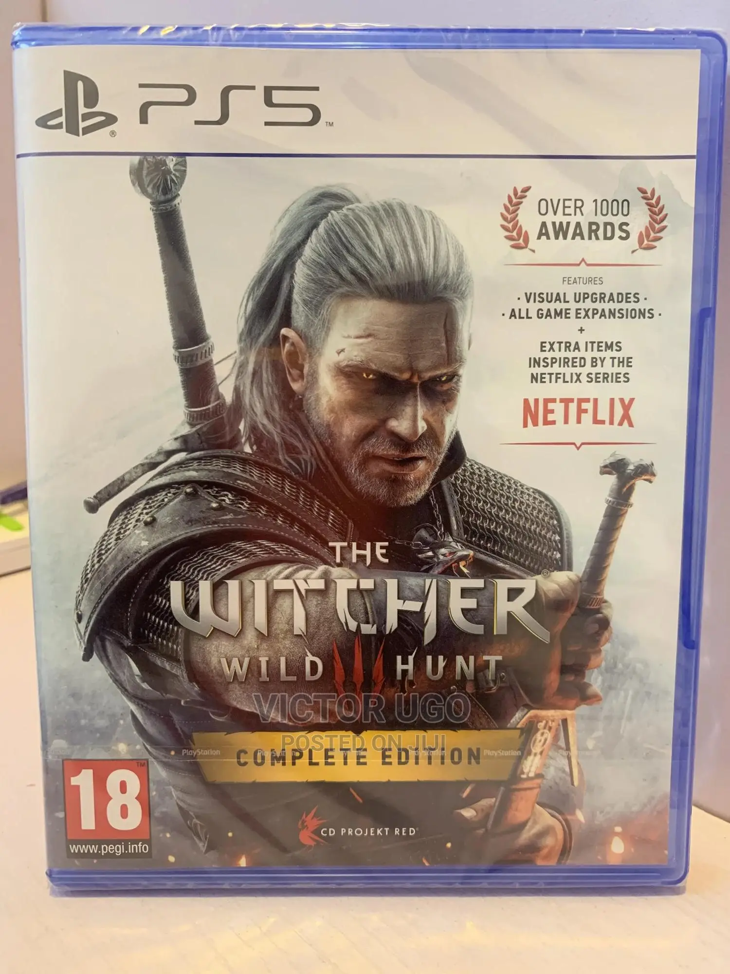 Ps5 the Witcher Wild Hunt