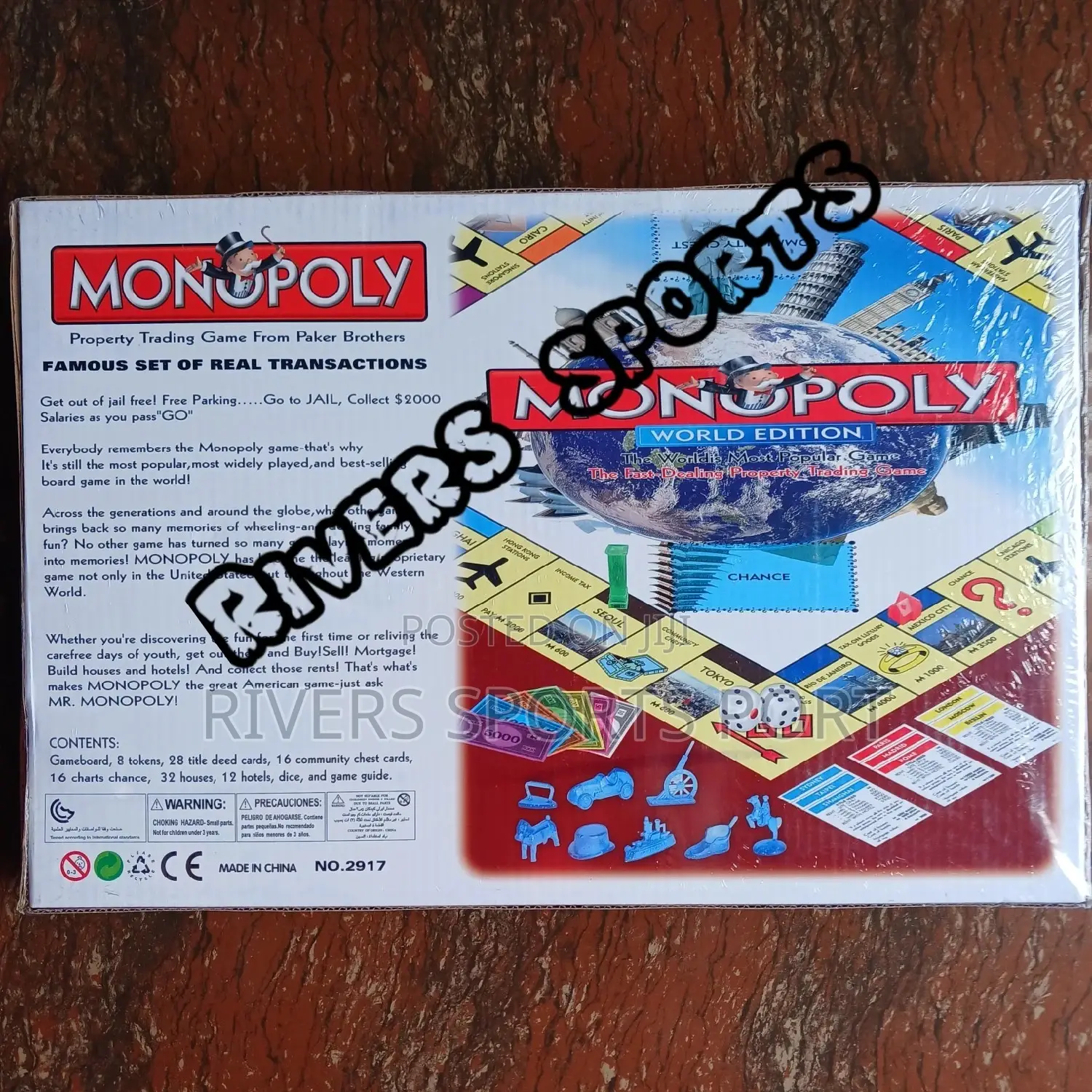 Original Monopoly Board Game