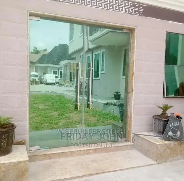 Tampared Glass Door