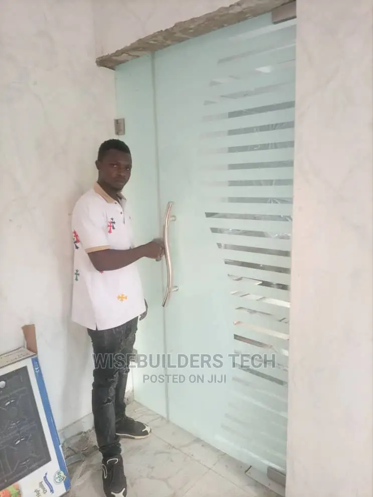 Tampared Glass Door