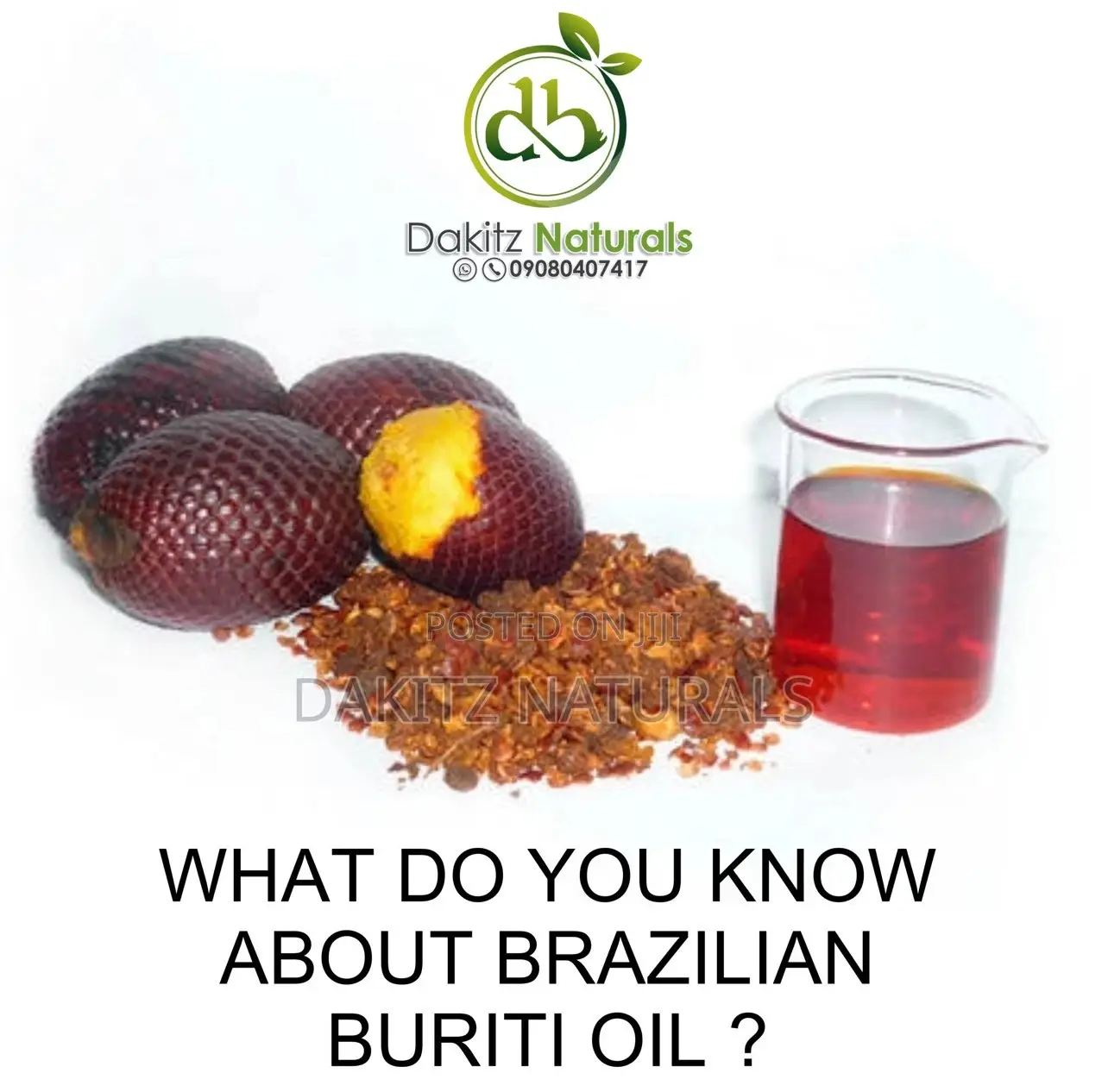 Aguaje Oil Buriti Fruit Oil 100ml