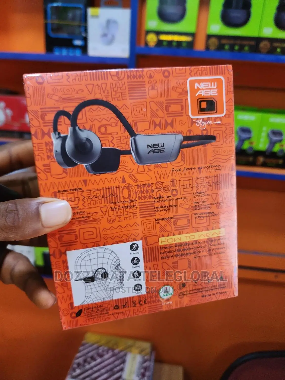New Age Fusion Bone Headphones