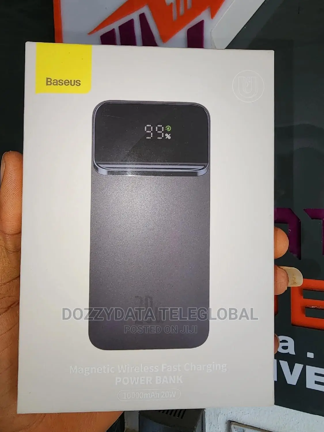Baseus Magnetic Wireless Charger Powerbank -10000mah Pd 20w
