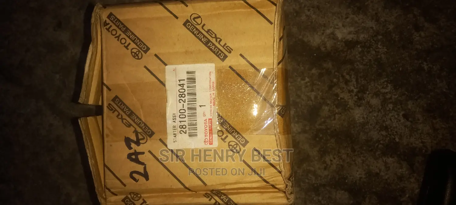 Genuine Kick Starter 2AZ Engines