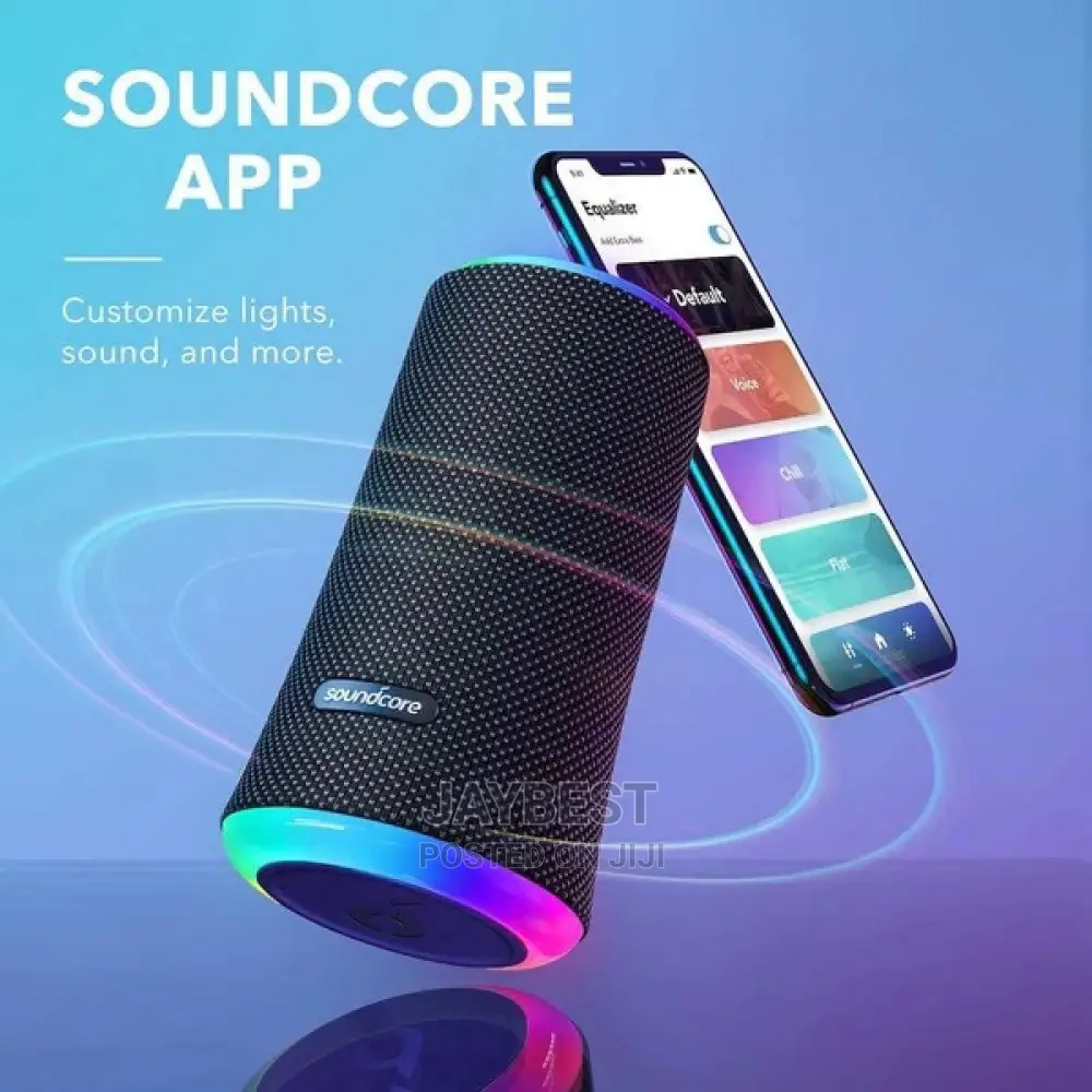 Anker Soundcore Flare 2 Bluetooth Speaker, With IPX7 Waterpr