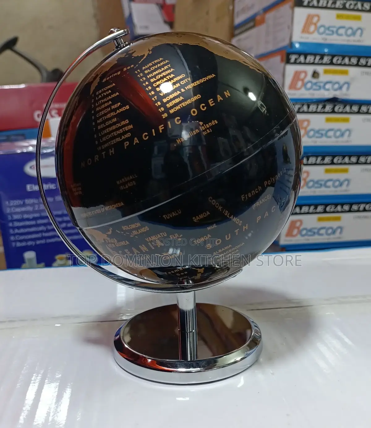 Led World Globe Map