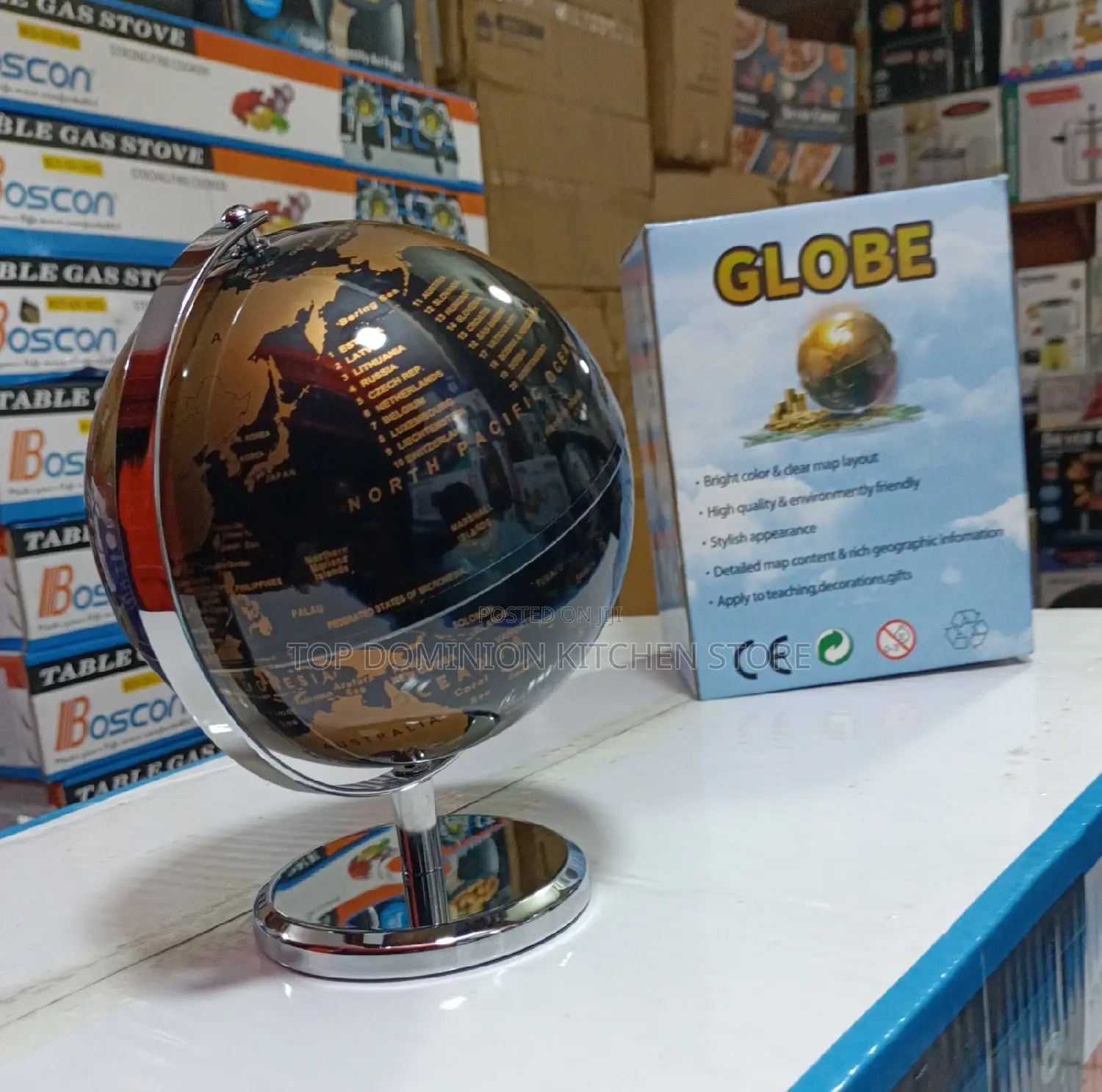 Led World Globe Map