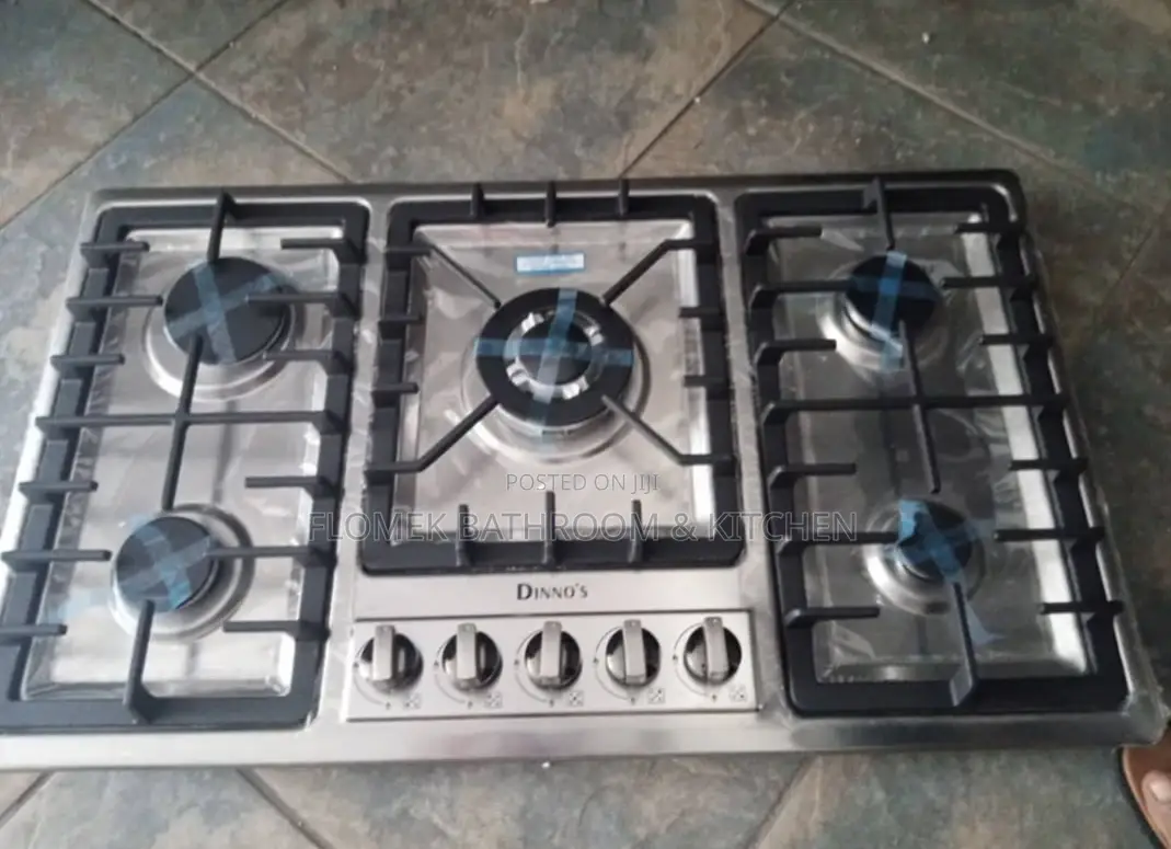 5 Burner Stainless Steel Gas Cooker(Revita)