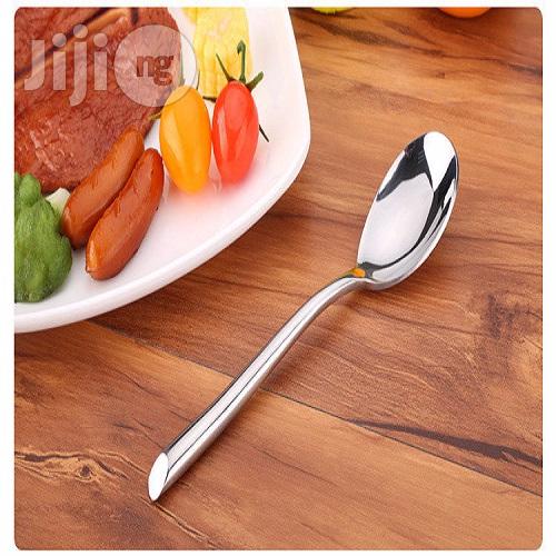 18pcs S/S Cutlery Spoon Swing Steak Knife And Fruit Fork