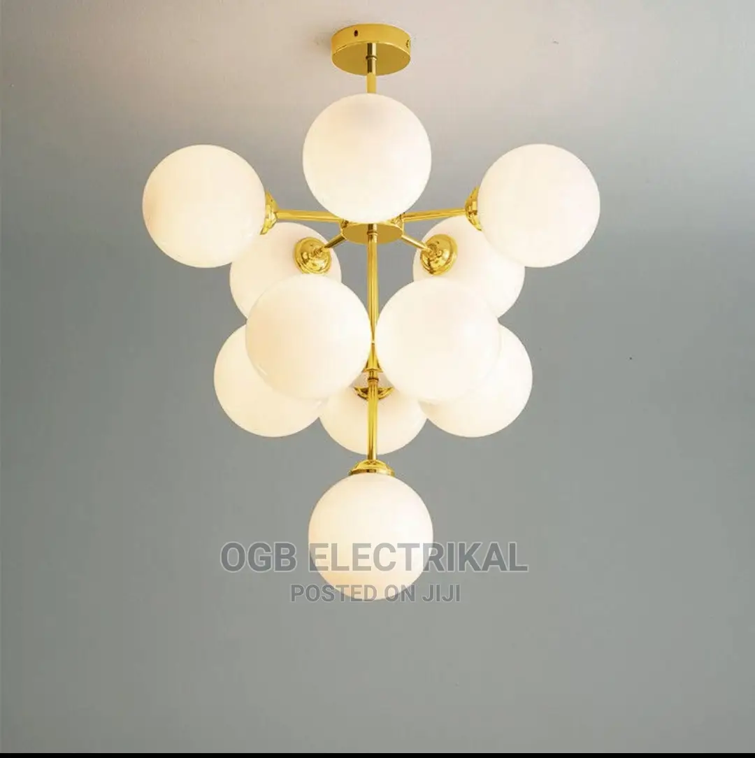 Glass Pendant Light Chandelier