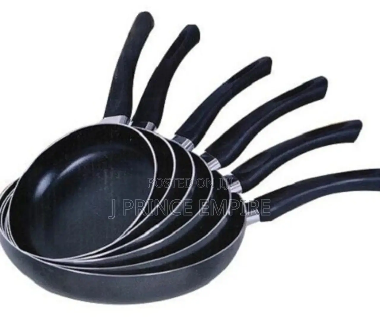 6 Piece Non-Stick Fry Pan Set