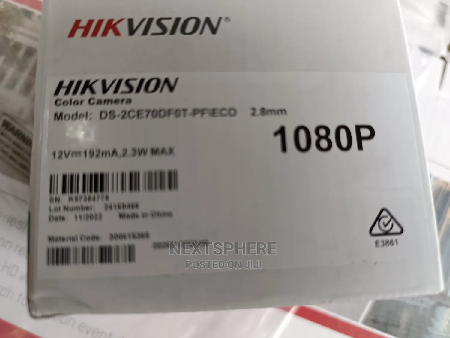 HIKVISION Color-Vu DS-2CE70DF0T-PF 2MP Dome Indoor Camera