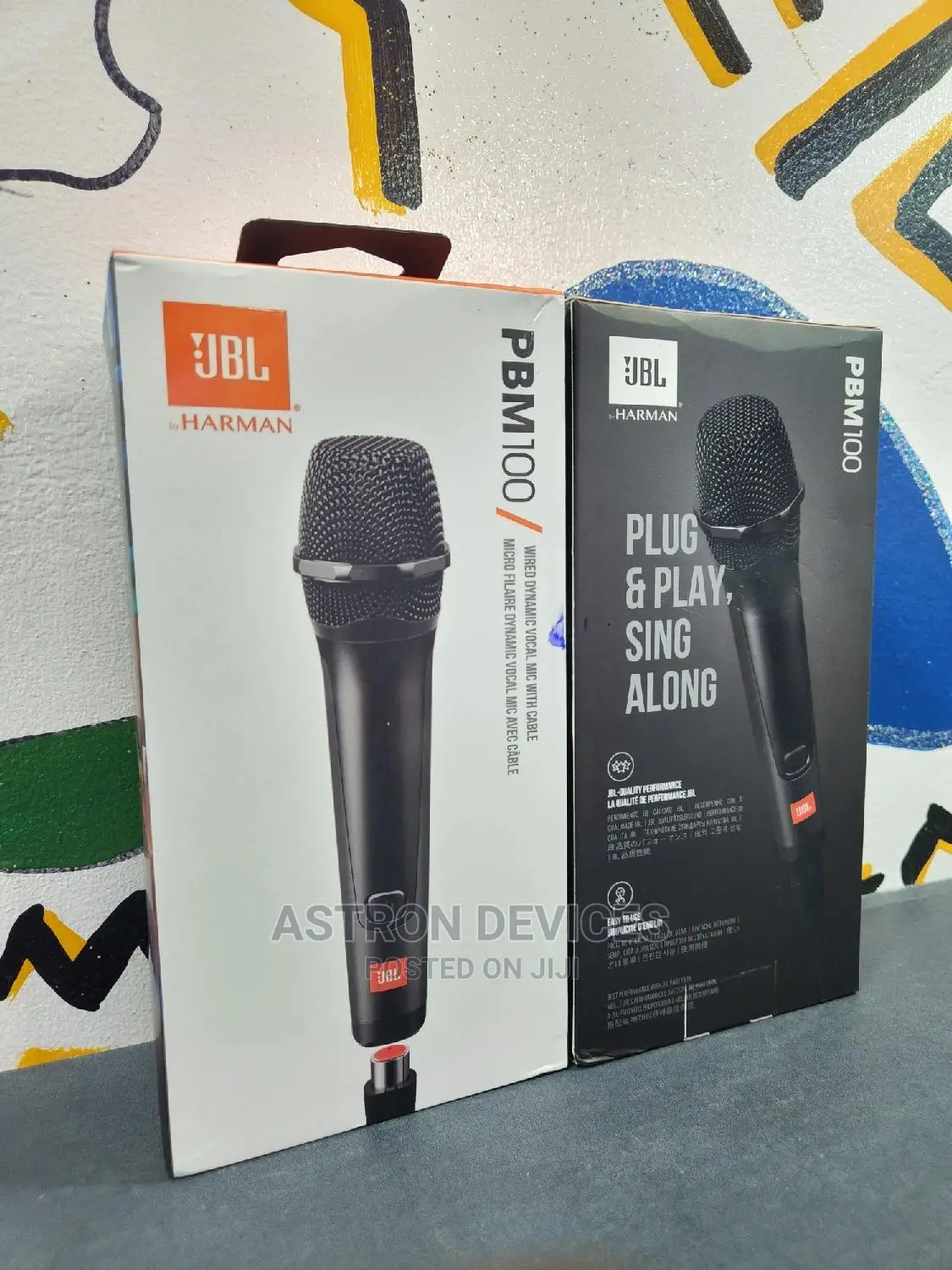 JBL PMB100: Wired Dynamic Vocal Mic With Cable