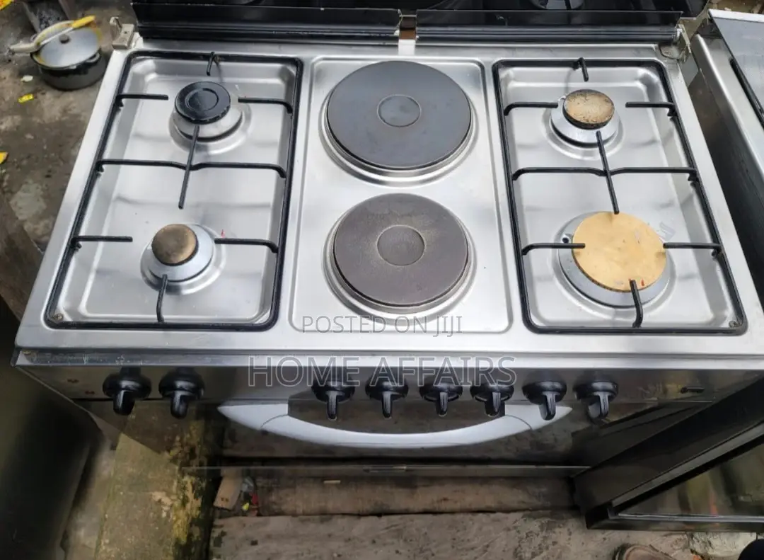 Tokunbo Elba 6 Burner Big Gas Cooker + Oven Grill (Delivery)