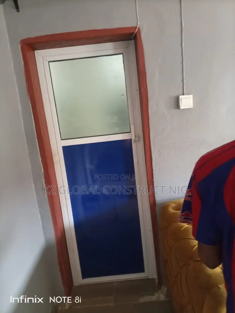 750mm X 2100mm Aluminum Toilet Door