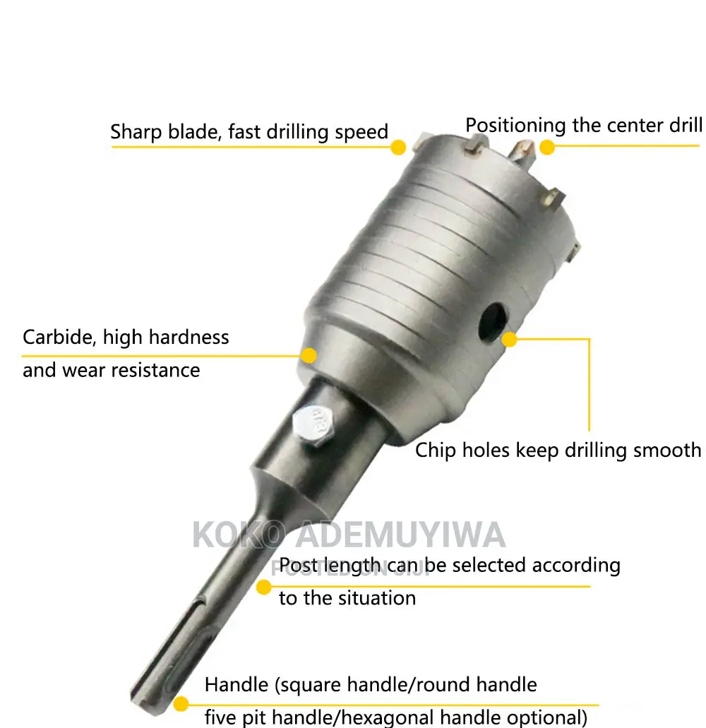 Concrete Wall Drill Bit Hole Saw- 45mm
