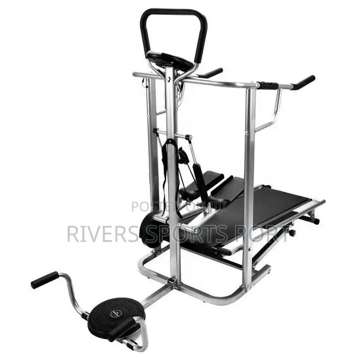 Deluxe 4in1 Manual Threadmill With Stepper, Twister, Pushup