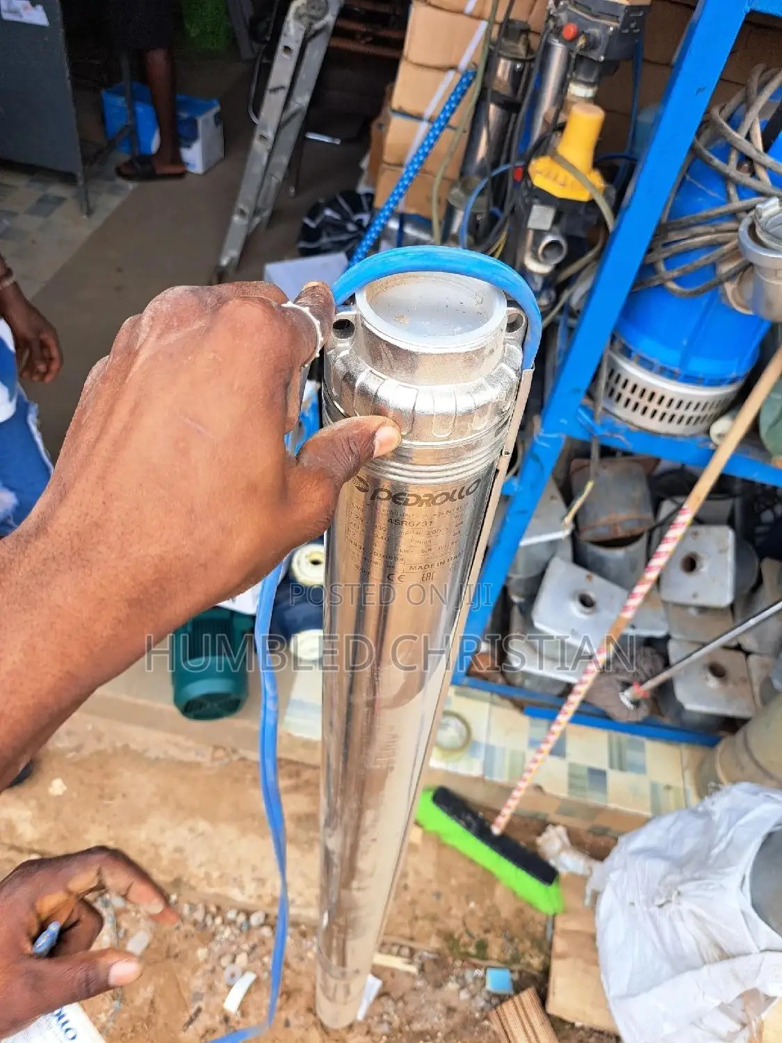 Pedrollo 5.5hp Submersible Pump