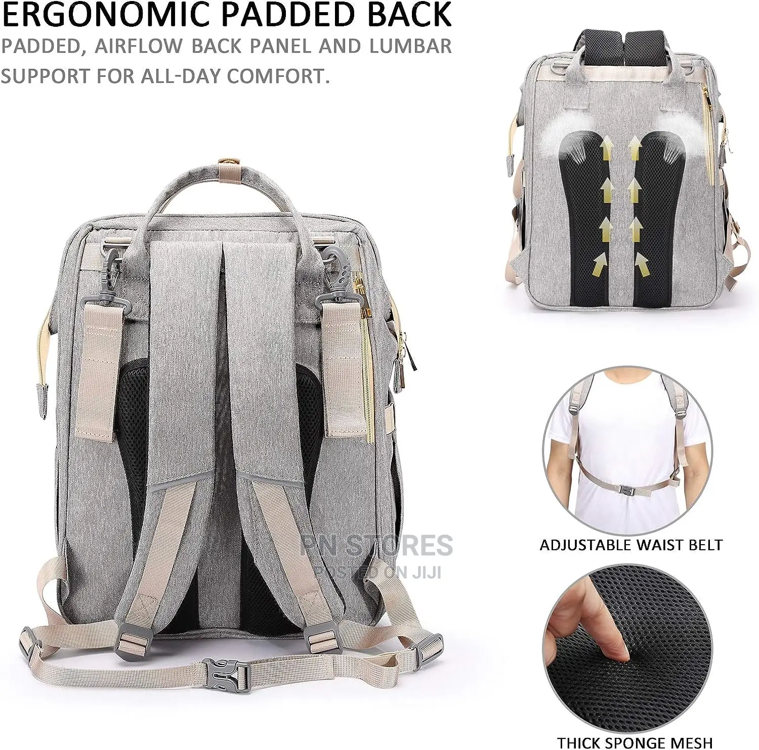 5 in 1 Baby Carrier Backpack Diaper Bag