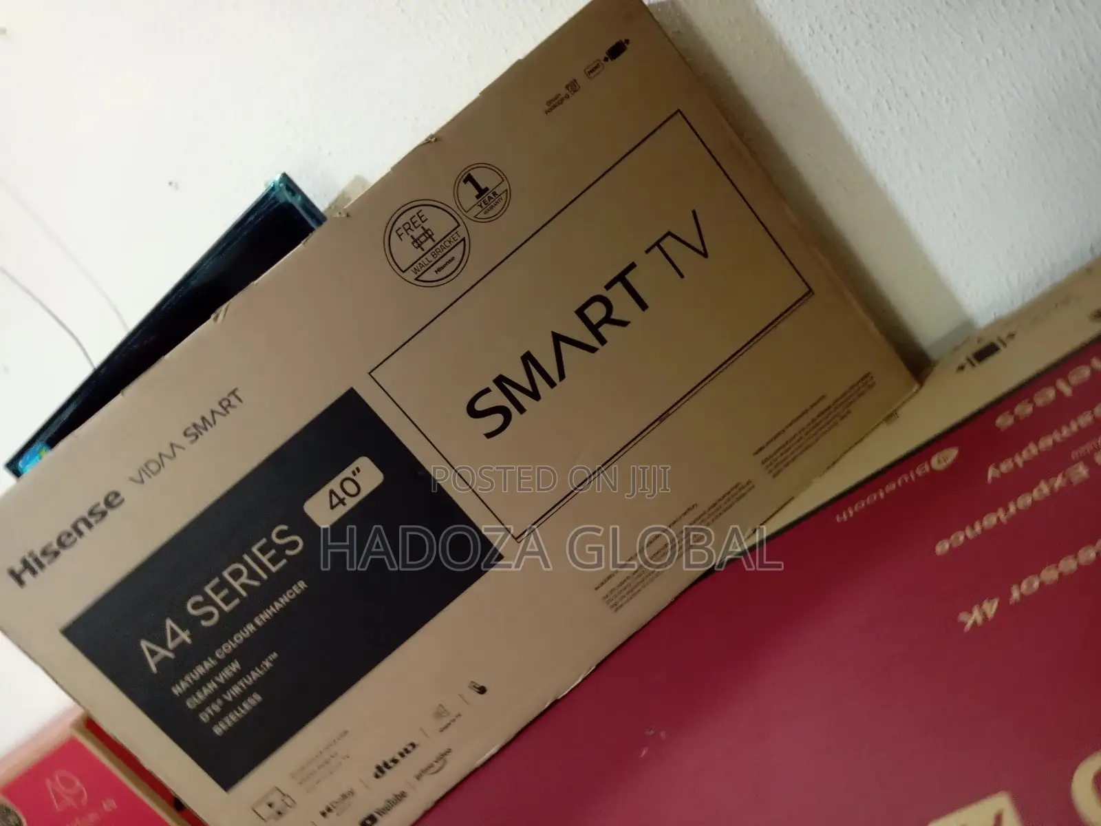 Hisense Vidaa OS 40inches Smart TV + Netflix and Prime Video