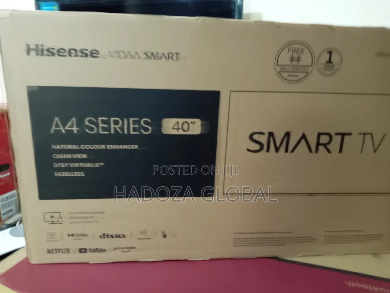 Hisense 40inch Vidaa OS Smart TV + Facebook
