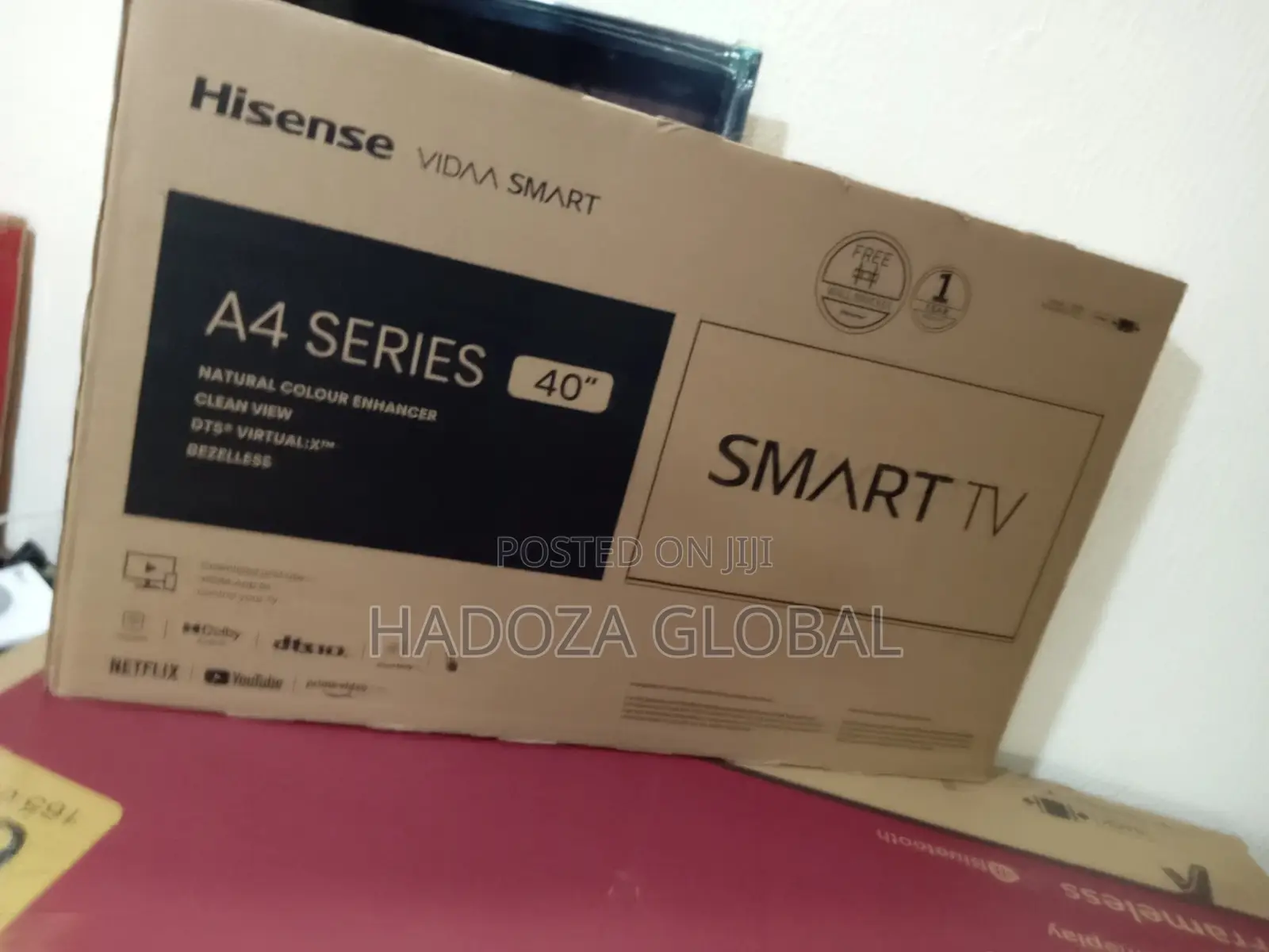 Hisense 40" Smart Television With Vidaa Operating System