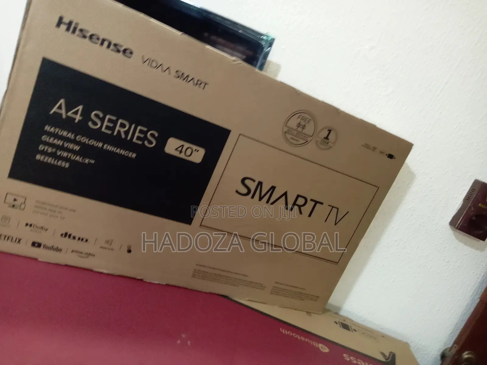 Hisense Television 40" Smart With Vidaa OS