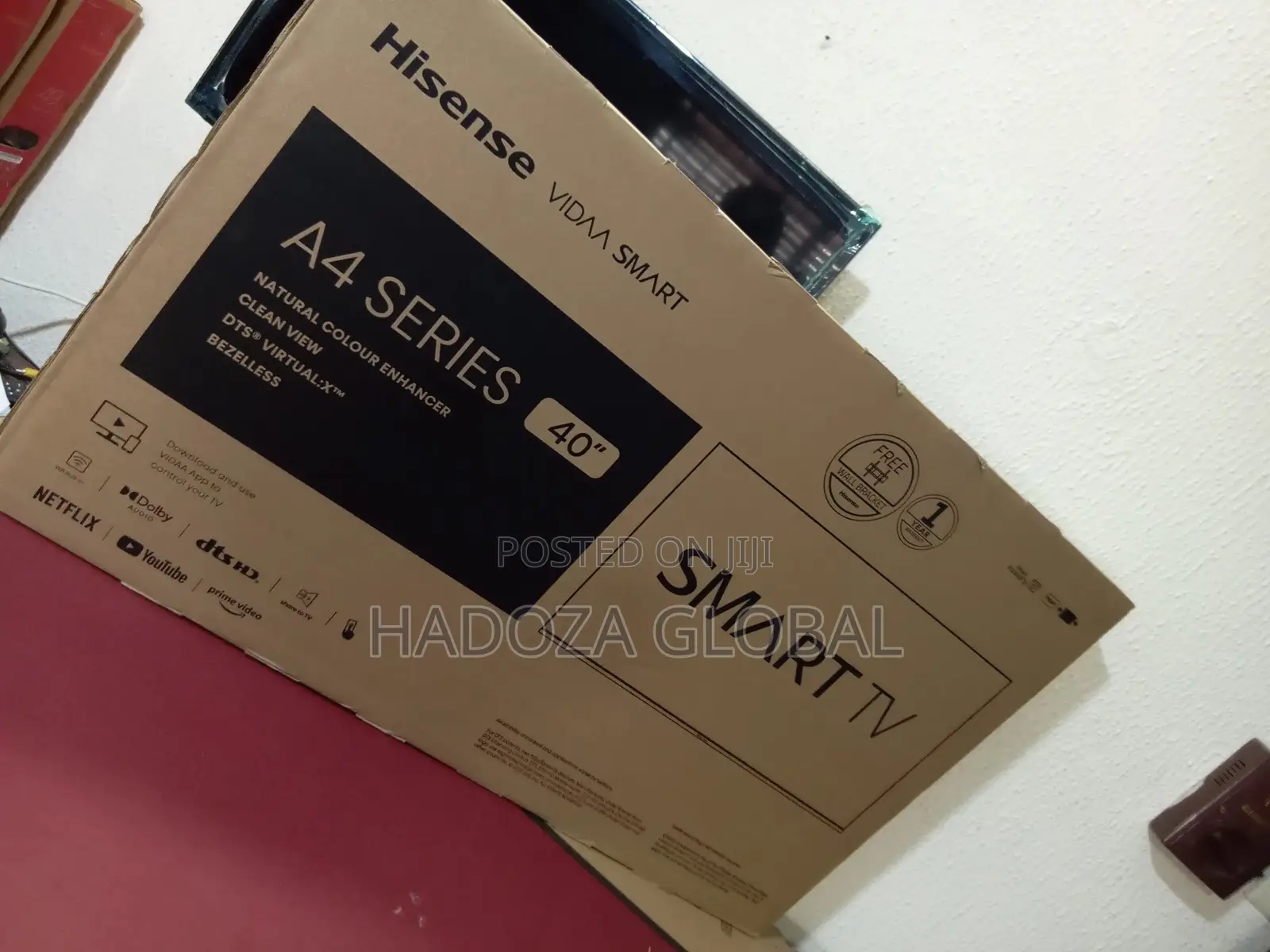 Brand New Hisense Television 40" Smart With Vidaa OS