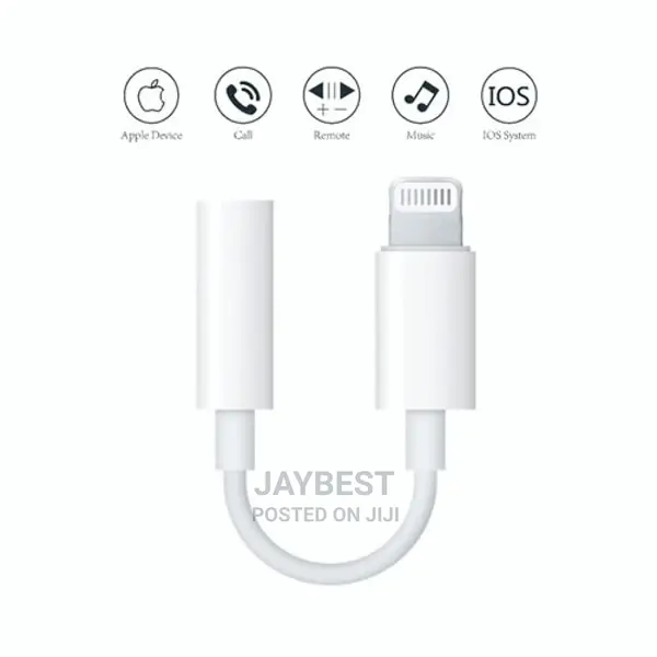 Apple Lightning to 3.5 Mm Headphone Jack Adapter