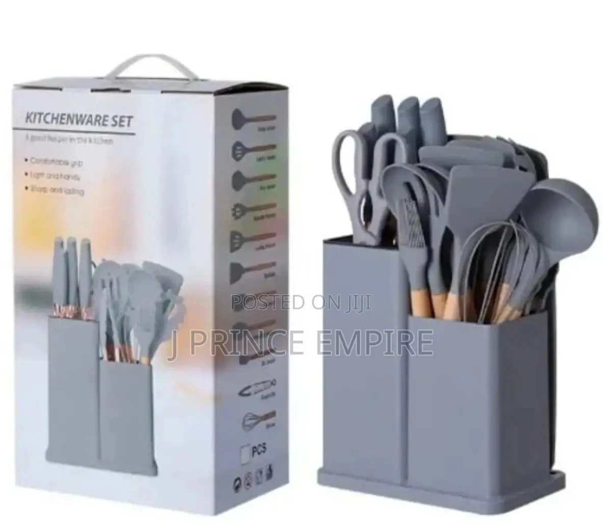 19 Pieces Silicon Kitchen Cooking Utensils