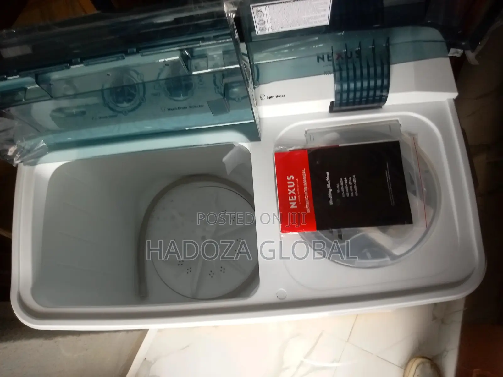 Nexus 10kg Washing Machine NX-WM-100SA (Brand New)