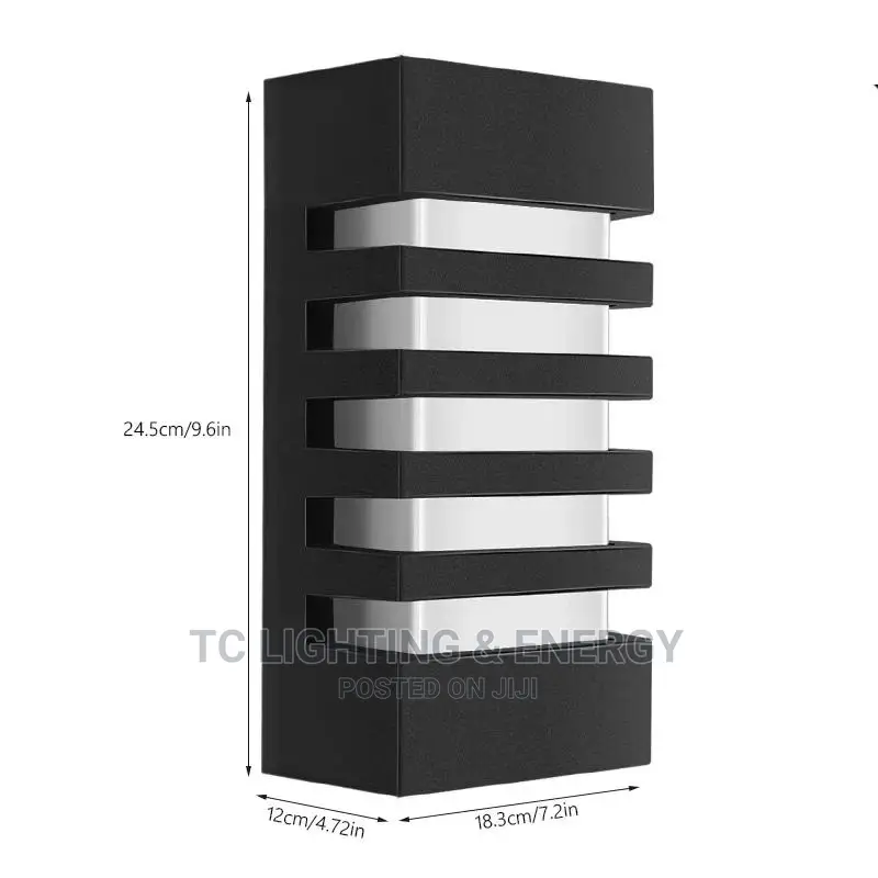 Modern Outdoor Fence Light