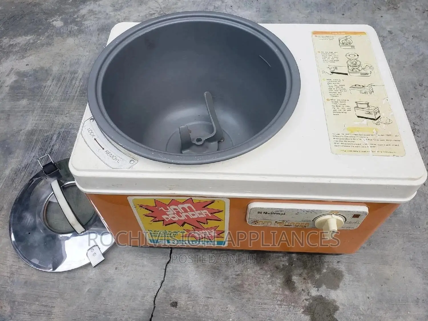 Industrial Yam Pounder National Yam Pounder Family Size