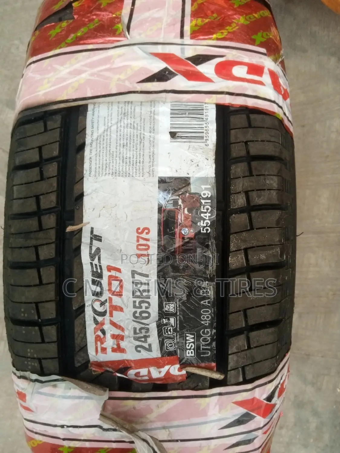 245/65r17 for Toyota Highlander