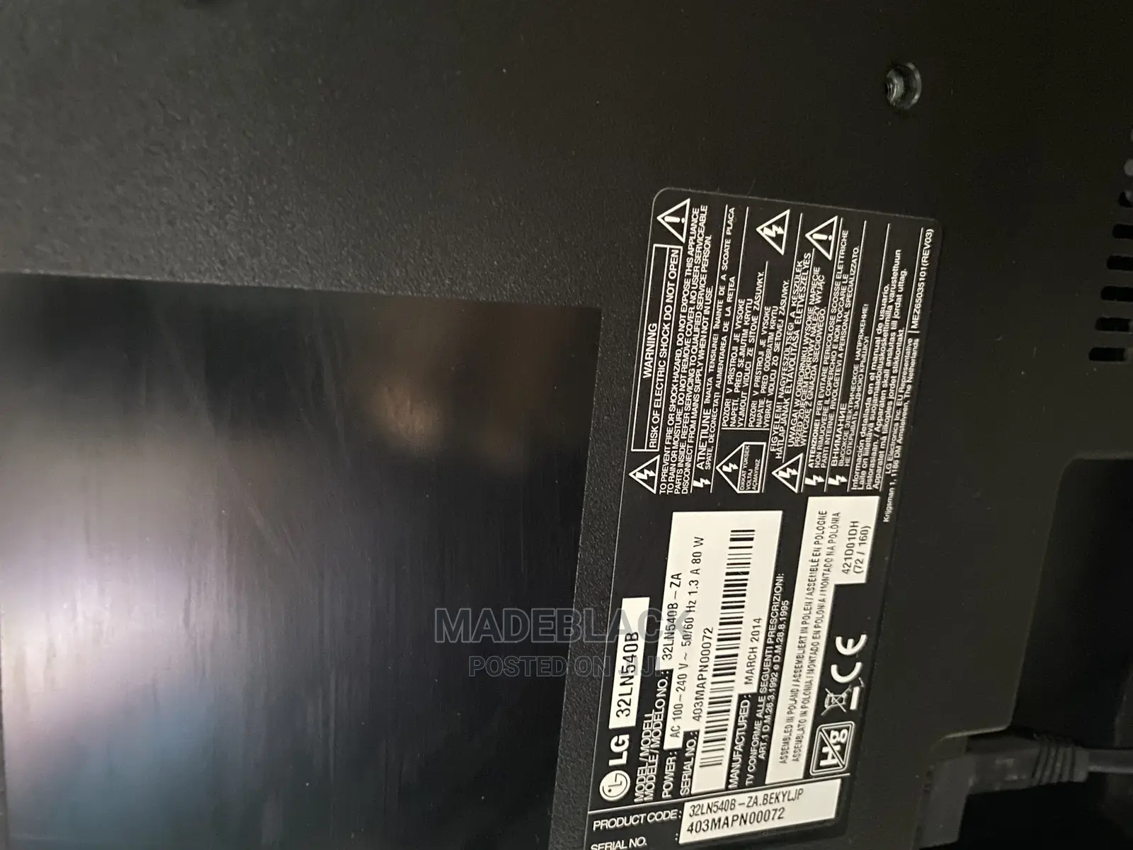 32 Inches LED LG Tv